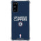 NBA Los Angeles Clippers Standard Blue Galaxy S20 FE Clear Case
